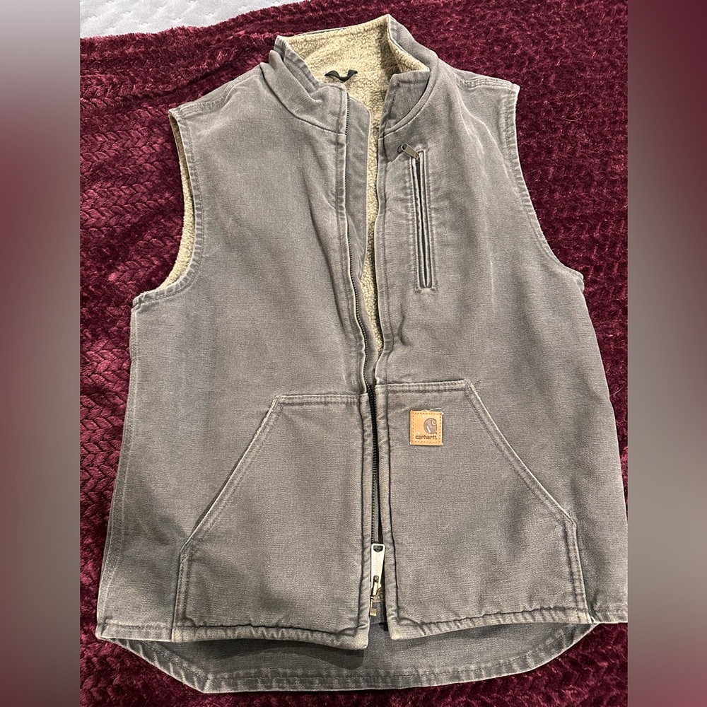 Carhartt Charcoal Men’s Sherpa Vest